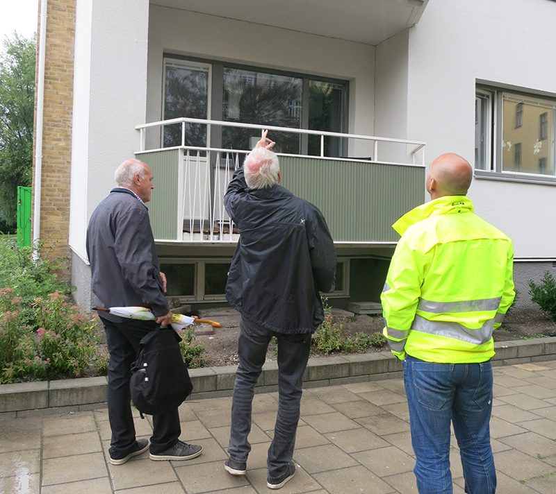 platsbesök från stadsbyggnadskontoret